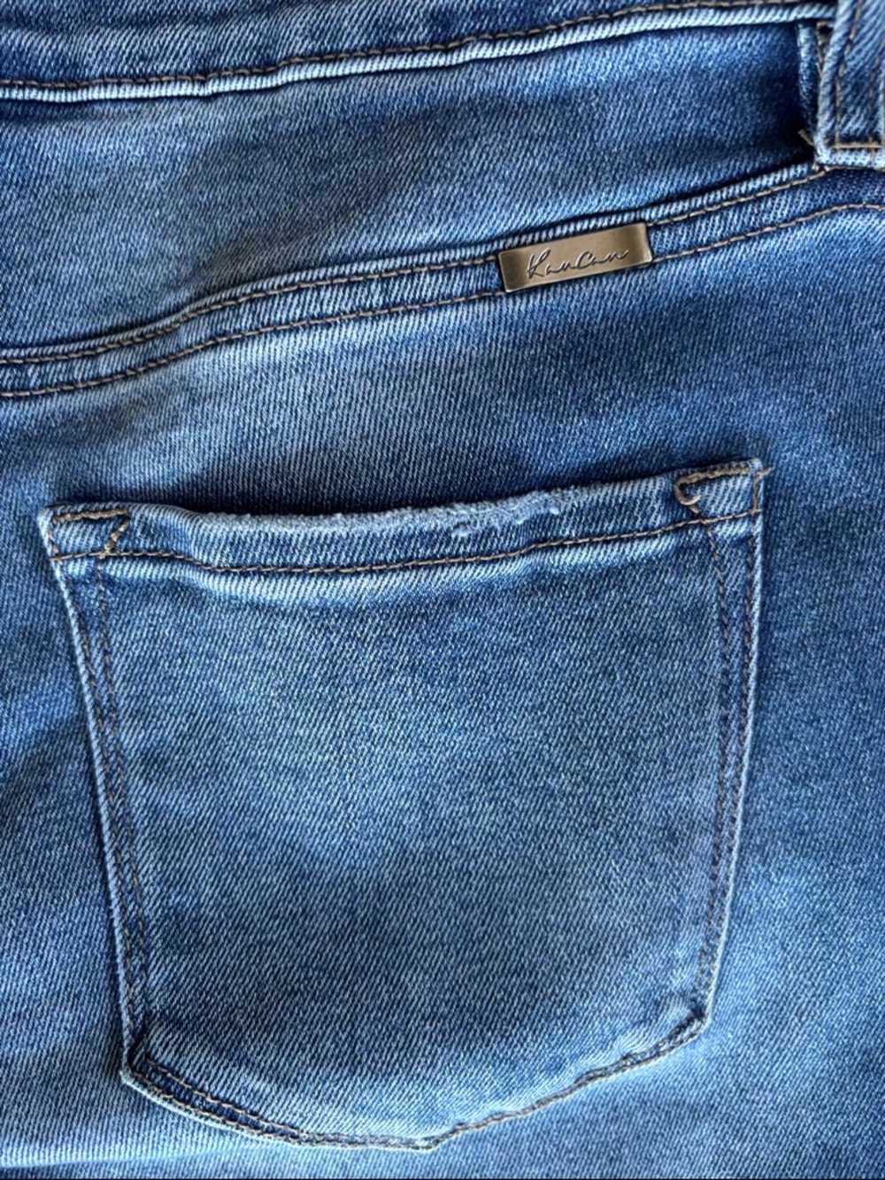 KanCan Blue High-Rise Flare Jeans Women’s size 28 - Picture 4 of 9
